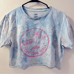 Vans Cropped Tie Dye T-Shirt